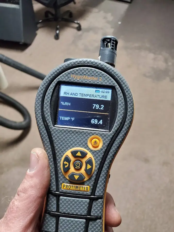 Moisture meter humidity assessment for Fire & Smoke Damage Restoration in Lehigh